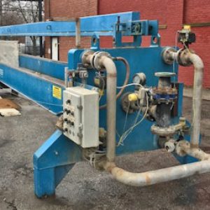 JWI Used Filter Press - 20 cu ft Capacity - Metchem - Filter Press