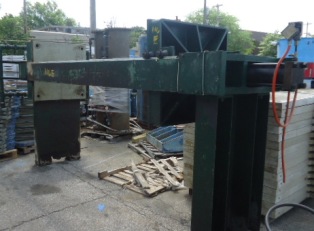 Duriron 20 cu. ft. used filter press, (31) 900mm