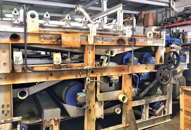 Ashbrook Klampress wastewater belt press