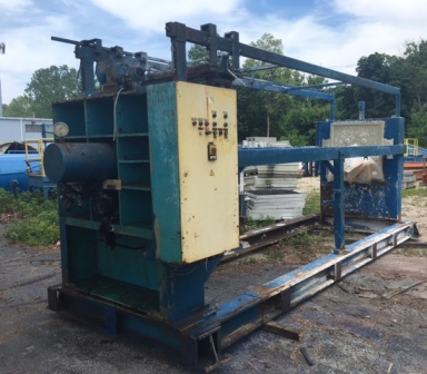 Used filter press, 38 cubic foot
