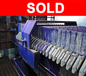 JWI - 75 cu ft Used Wastewater Treatment Filter Press - 181E