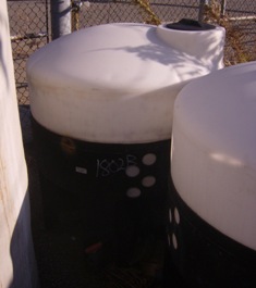 100 Gallon Polyethylene Vertical Holding Tank