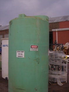 1450 Gallon Polyethylene Holding Tank