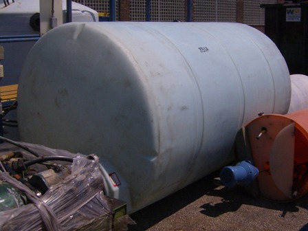 1500 Gallon Vertical Holding Tank