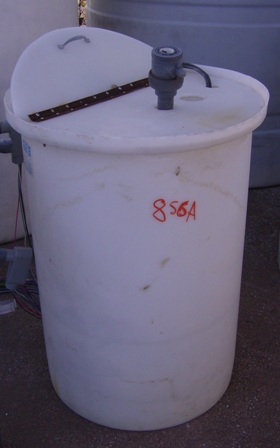 65 Gallon Polyethylene Tank - Metchem - Filter Press, Clarifiers &  Wastewater Treatment Systems