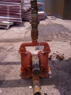 Used Wilden 1.5” Cast Iron Diaphragm Pump