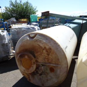 650 Gallon Used Plastic Holding Tank- Dome Top