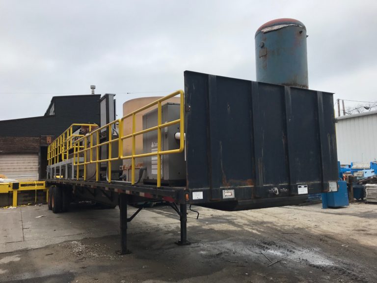 Trailer Mounted Filter Press 40 cu ft 1000mm Plates
