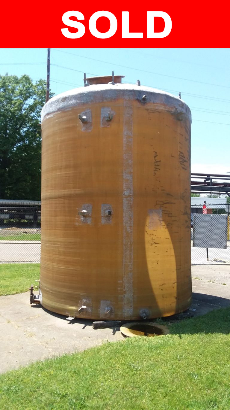 7,500 Gallon Fiberglass Tank - Flat Bottom - Dome Top