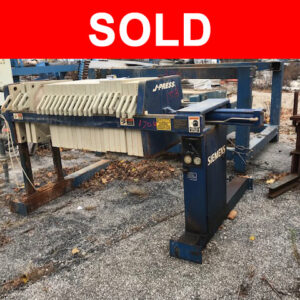 Used Siemens JWI 6300mm J Press Filter Press - 7 Cu Ft - 170H