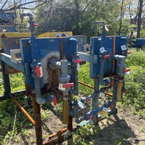 Used 630mm Met-Chem Filter Press - 4 cu ft - 168I